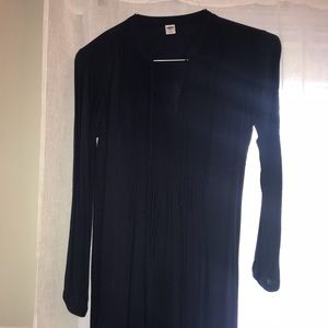 Navy A-line dress Worn once from old navy